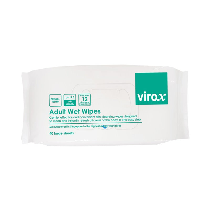 Virox adult body wipes 40s - 300x 200mm