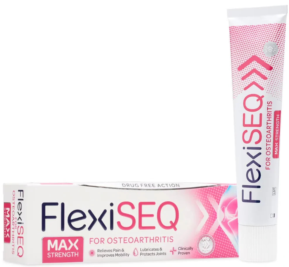 FlexiSEQ Max Strength Gel – Advanced Osteoarthritis Joint Pain Relief