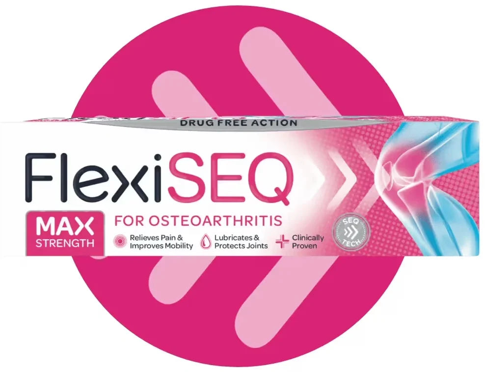 FlexiSEQ Max Strength Gel – Advanced Osteoarthritis Joint Pain Relief