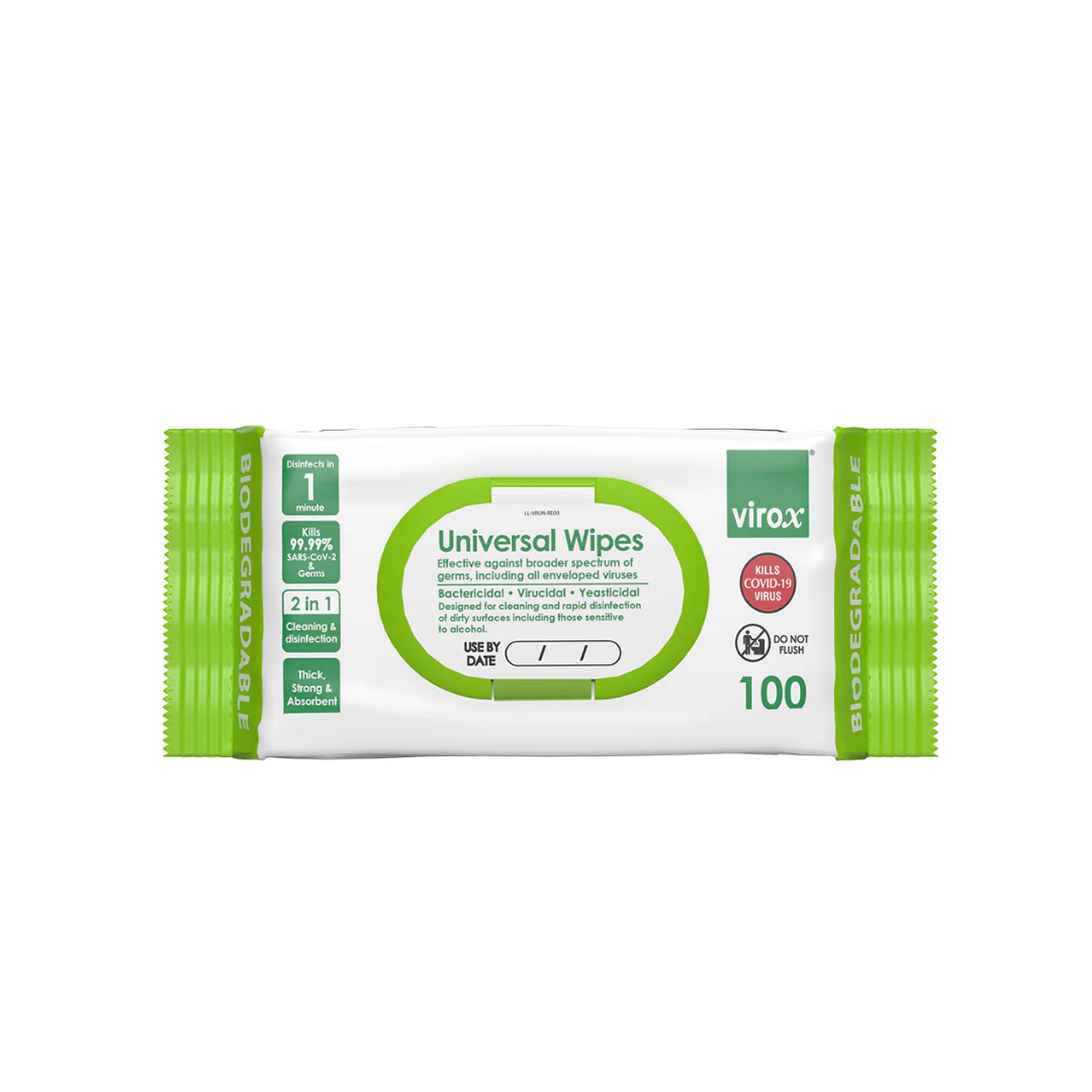 Virox Universal Wipes 100s