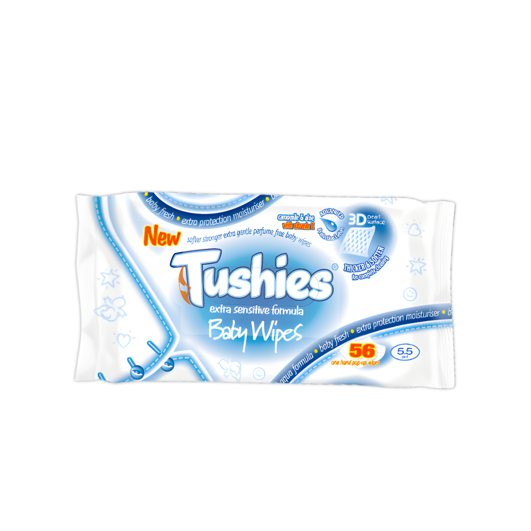 Tushies Sensitive-Baby Wipes